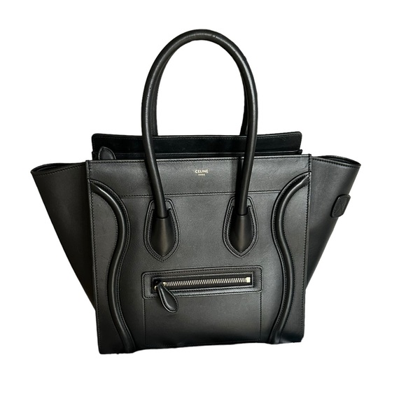 MICRO LUGGAGE HANDBAG IN SMOOTH CALFSKIN
BLACK - Picture 2 of 7